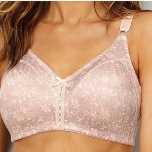 Bali Women's Double Support‎ Wire-Free Bra 34D NWT